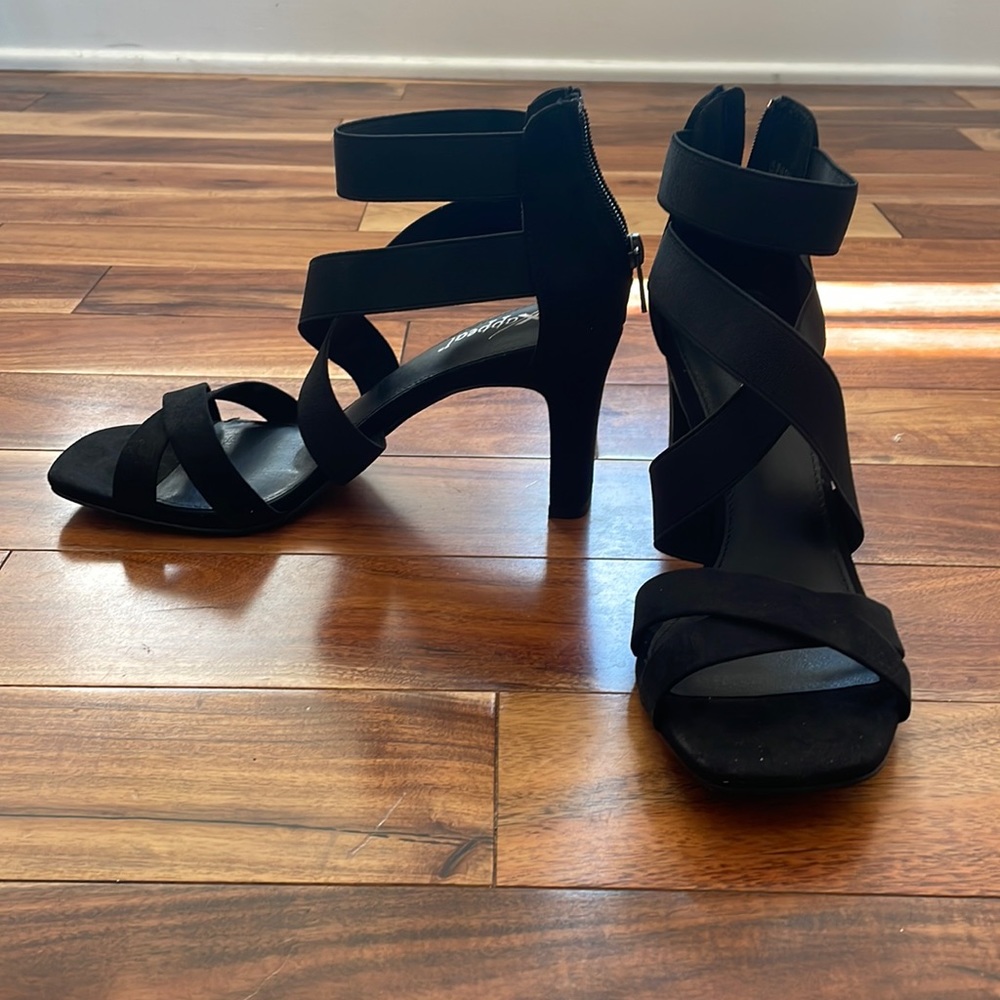 Black heels